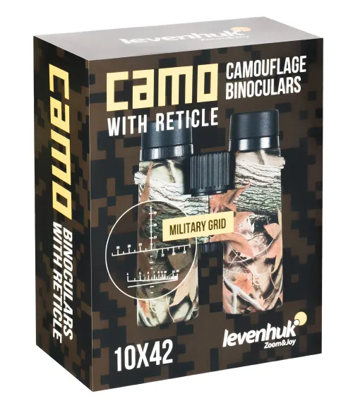 zdjęcie Lornetka Levenhuk Camo 10x42 z celownikiem,  14