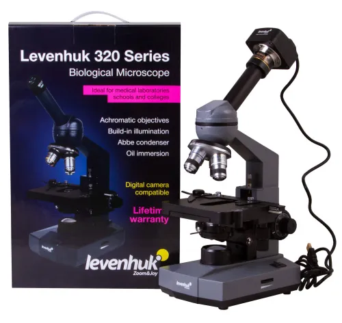 zdjęcie Monokularowy mikroskop cyfrowy Levenhuk D320L PLUS 3.1M,  19