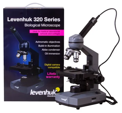 fotografia Monokularowy mikroskop cyfrowy Levenhuk D320L BASE 3M,  19