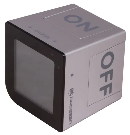 zdjęcie Budzik stołowy Bresser FlipMe, srebrny,  4