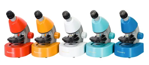 foto Mikroskop Levenhuk Discovery Micro z książką,  2