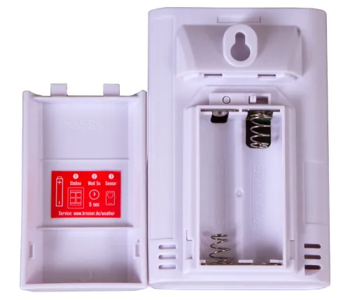 foto Stacja meteorologiczna Bresser TemeoTrend JC LCD RC (zegar ścienny), czarna,  9