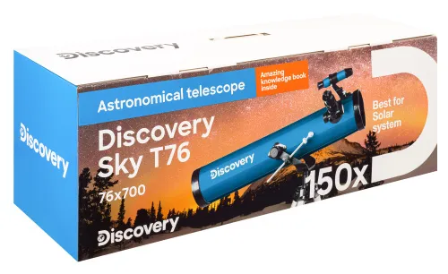 foto Teleskop Levenhuk Discovery Sky T76 z książką,  15