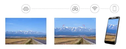 obraz Cyfrowy fotomonokular Levenhuk Kelvin Snap 8x25,  4