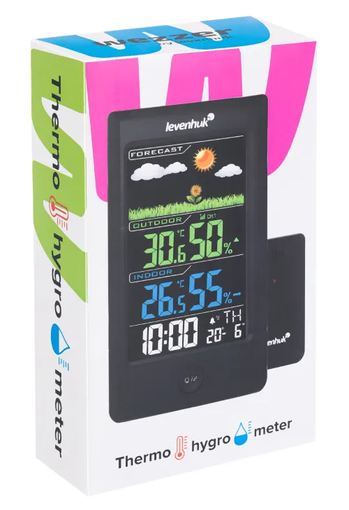 fotografia Termohigrometr Levenhuk Wezzer Teo TH40,  9
