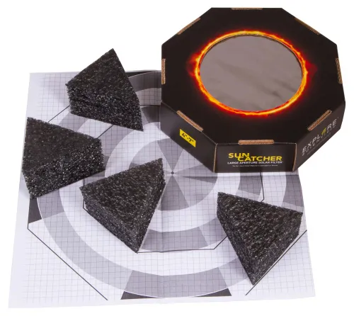 zdjęcie Filtr słoneczny Explore Scientific Sun Catcher do teleskopów 80–102 mm,  5