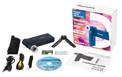 obraz Mikroskop cyfrowy Levenhuk Discovery Artisan 1024,  3