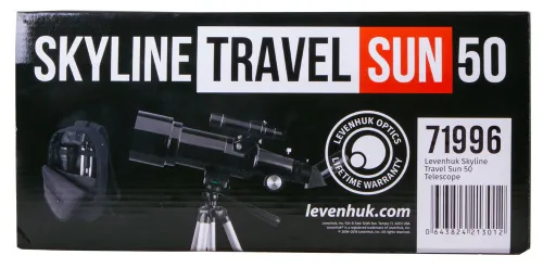 foto Teleskop Levenhuk Skyline Travel Sun 50,  18