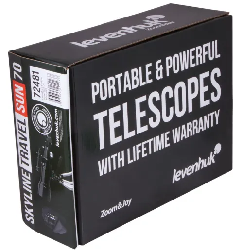 zdjęcie Teleskop Levenhuk Skyline Travel Sun 70,  18