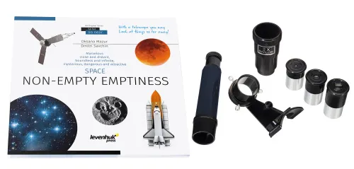 zdjęcie Teleskop Levenhuk Discovery Spark 767 AZ z książką,  3