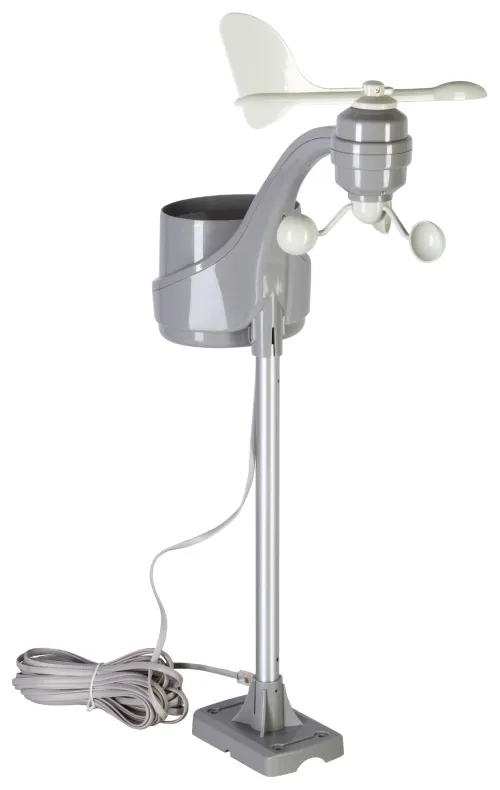 zdjęcie Stacja meteorologiczna Bresser ClimaTemp XXL o wyglądzie drewna,  9