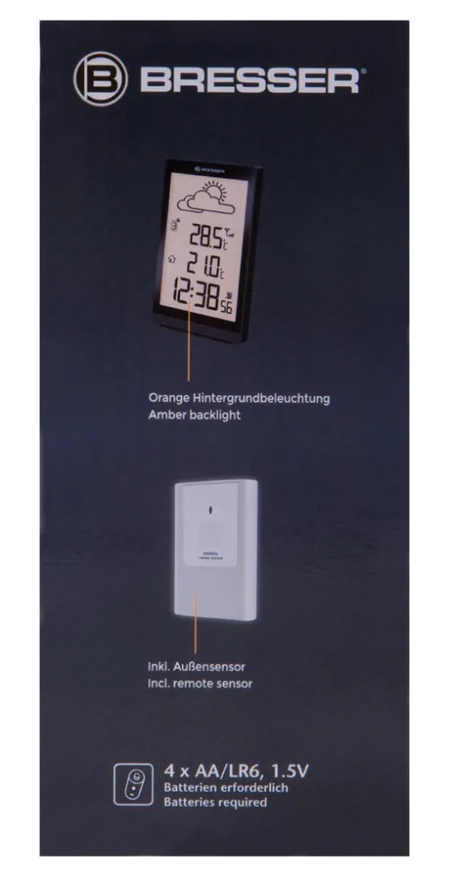 foto Stacja meteorologiczna Bresser TemeoTrend ST RC, czarna,  13