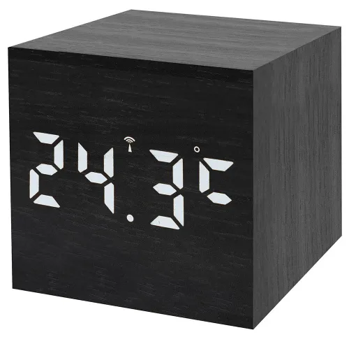 fotografia Budzik stołowy Bresser MyTime WAC, czarny,  3