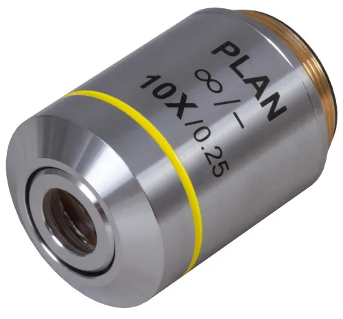 zdjęcie Obiektyw planarno-achromatyczny z korekcją do nieskończoności Levenhuk MED 10x,  2