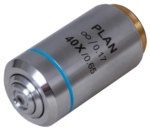 foto Obiektyw planarno-achromatyczny z korekcją do nieskończoności Levenhuk MED 40x,  2