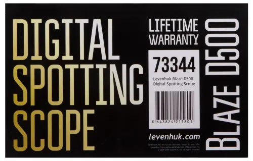 fotografia Luneta cyfrowa Levenhuk Blaze D500,  20