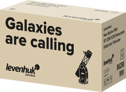 obraz Teleskop Dobsona Levenhuk New Skyline PRO 10" (250/1270) składany,  7