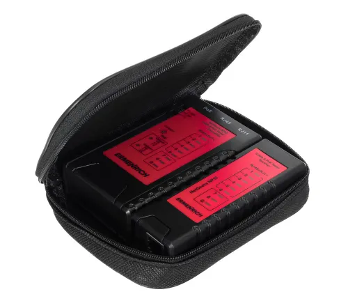 obraz Tester przewodów i PoE Ermenrich NetGeeks NP10,  2