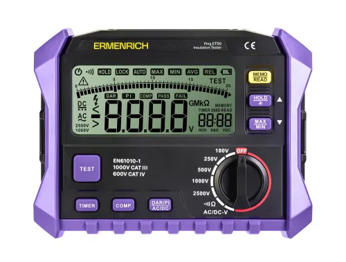 zdjęcie Tester izolacji Ermenrich Ping ET50,  3