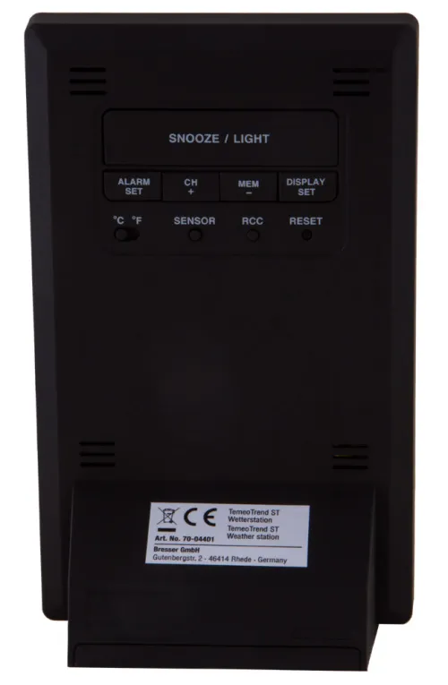 foto Stacja meteorologiczna Bresser TemeoTrend ST RC, czarna,  4
