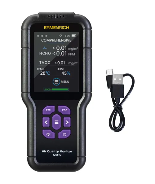 fotografia Miernik zanieczyszczenia powietrza Ermenrich QM10 ,  5