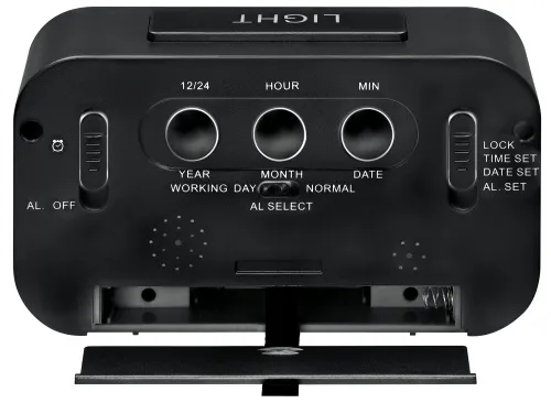 foto Budzik Bresser MyTime Duo LCD, czarny,  2