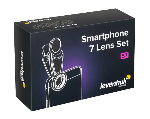 fotografia Zestaw obiektywów do smartfona Levenhuk Lens S7,  6