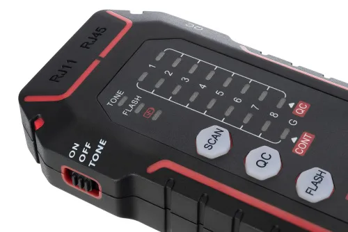 foto Tester przewodów sieciowych Ermenrich NetGeeks NP35,  9