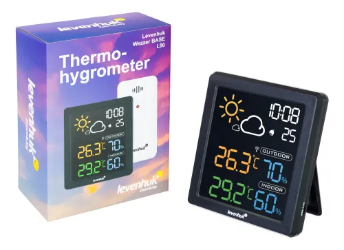 fotografia Termohigrometr Levenhuk Wezzer BASE L80,  2