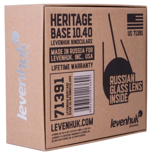 foto Lornetka Levenhuk Heritage BASE 10x40,  14