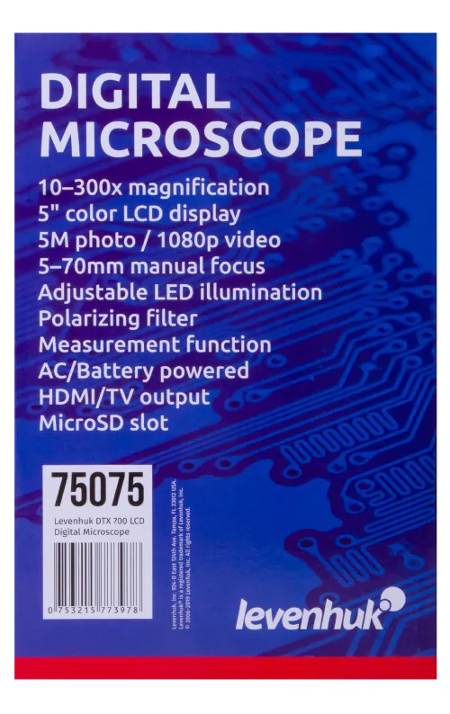 obraz Mikroskop cyfrowy Levenhuk DTX 700 LCD,  24
