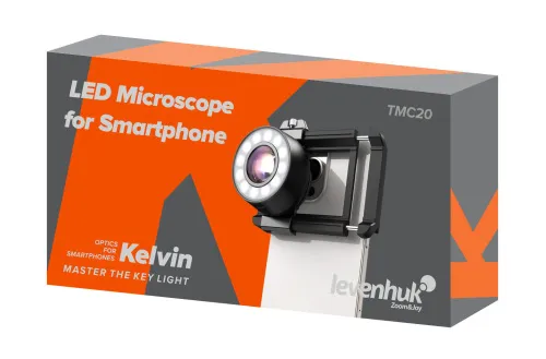 zdjęcie LED mikroskop do smartfonu Levenhuk Kelvin TMC20,  16