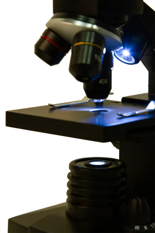 zdjęcie Mikroskop Bresser National Geographic o powiększeniu 40–1280 razy z uchwytem do smartfonu,  15