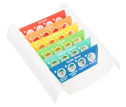 zdjęcie Zestaw 24 preparatów Levenhuk Discovery Flora i Fauna,  2