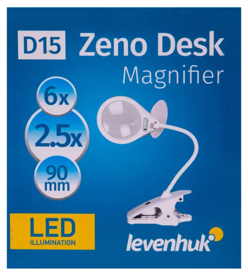 fotografia Lupa Levenhuk Zeno Desk D15,  11