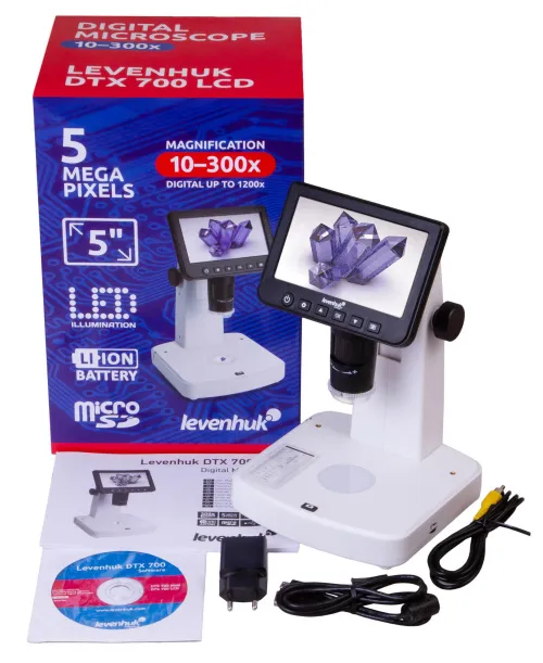obraz Mikroskop cyfrowy Levenhuk DTX 700 LCD,  2