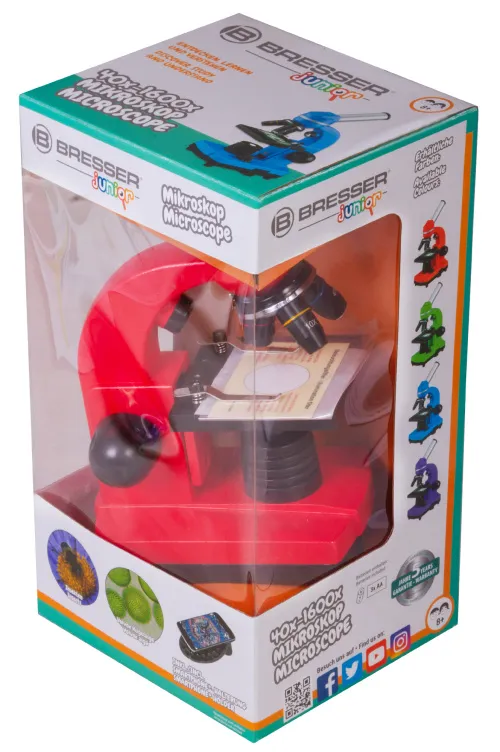 zdjęcie Mikroskop Bresser Junior Biolux SEL 40–1600x,  11