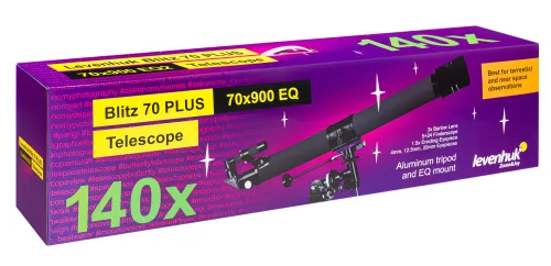 zdjęcie Teleskop Levenhuk Blitz 70 PLUS,  12