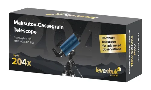 obraz Teleskop Levenhuk New Skyline PRO MAK 102/1300 SQ1,  2
