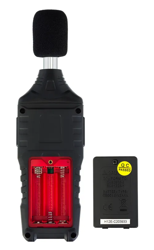 foto Cyfrowy miernik poziomu dźwięku Ermenrich Seek DS40,  5