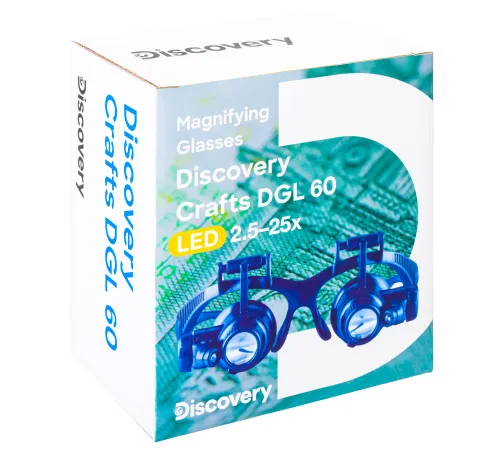 fotografia Okulary powiększające Levenhuk Discovery Crafts DGL 60,  12