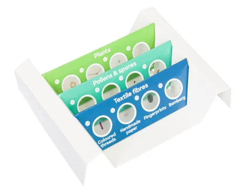 obraz Zestaw 12 preparatów Levenhuk Discovery Flora,  2