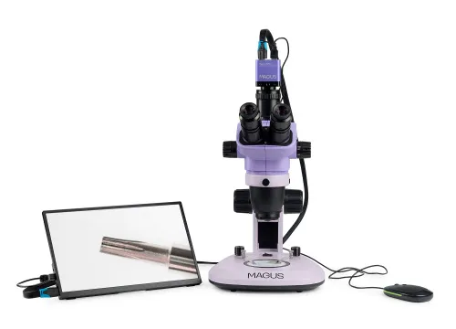 obraz Cyfrowy mikroskop stereoskopowy MAGUS Stereo D7T LCD BASE,  5