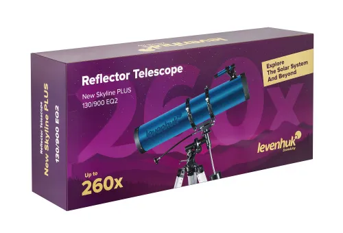 foto Teleskop Levenhuk New Skyline PLUS 130/900 EQ2,  13