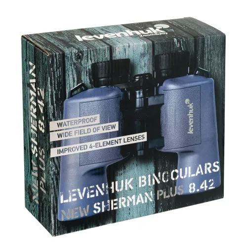 fotografia Lornetka Levenhuk New Sherman PLUS 8x42,  13