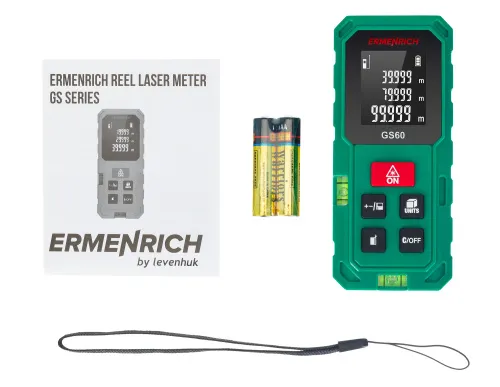 foto Miernik laserowy Ermenrich Reel PLUS GS60,  2