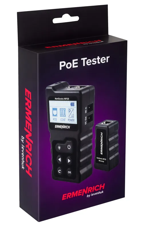 zdjęcie Tester PoE Ermenrich NetGeeks NP25,  10