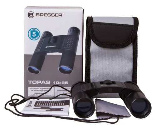obraz Lornetka Bresser Topas 10x25,  6