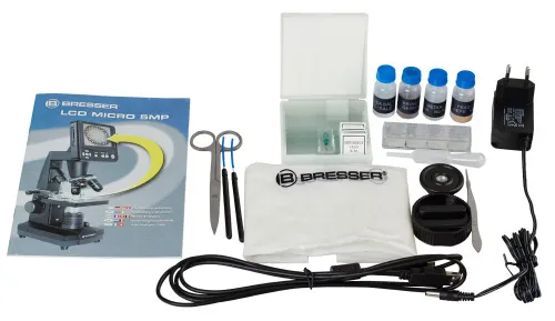 zdjęcie Mikroskop Bresser LCD 50x–2000x,  5