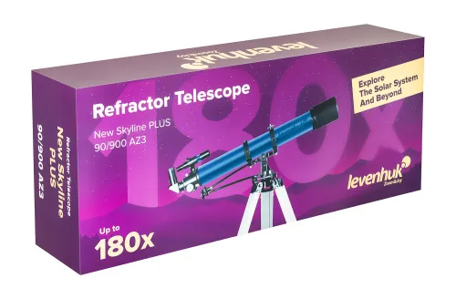 foto Teleskop Levenhuk New Skyline PLUS 90/900 AZ3,  13